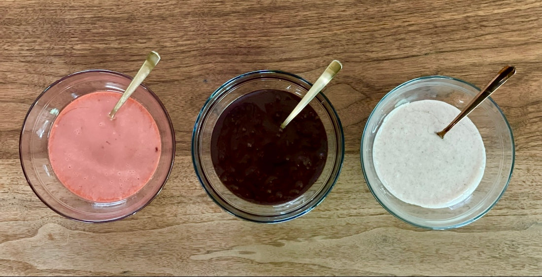 Three of my FAVORITE holiday glazes!