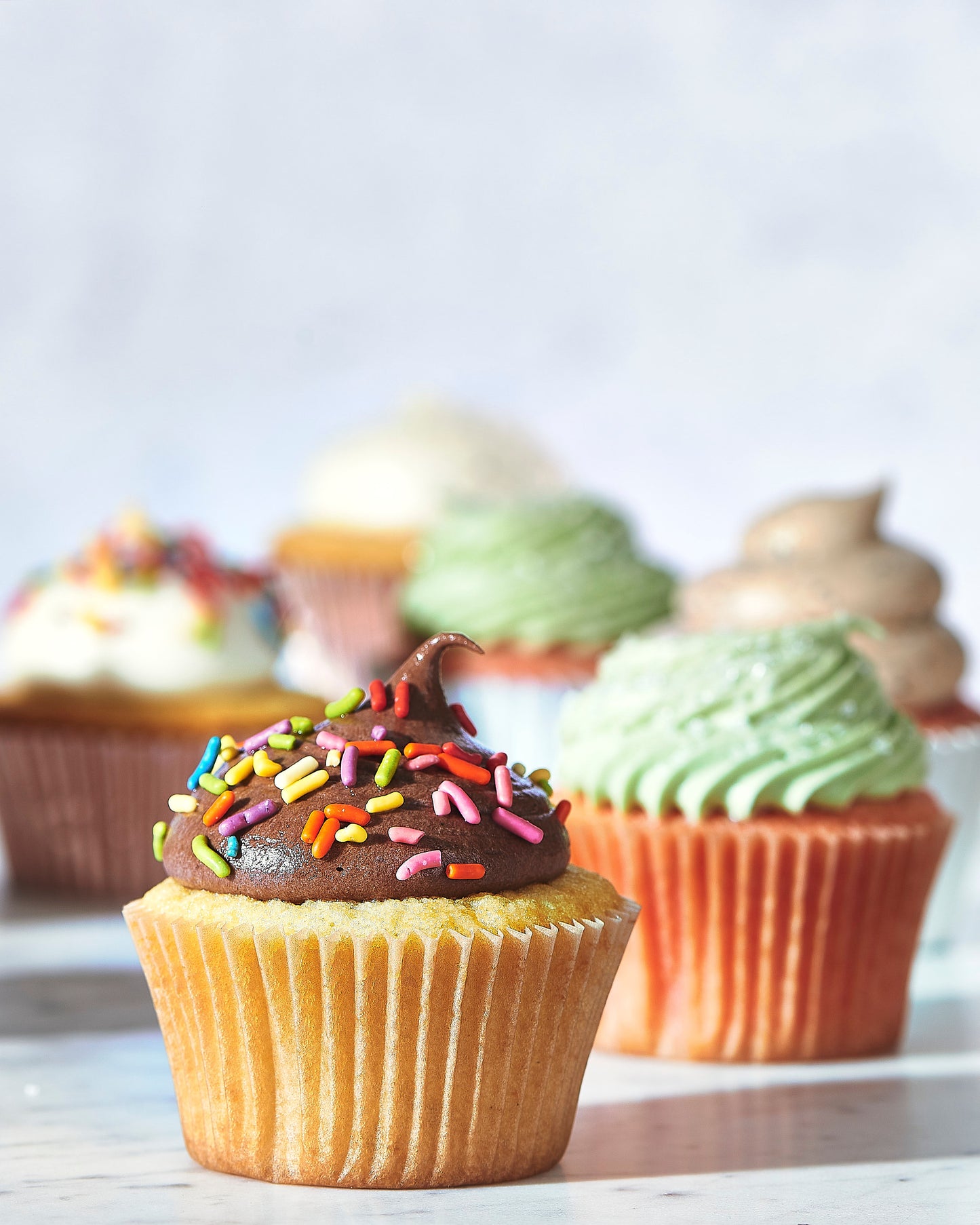rainbow cake sprinkles