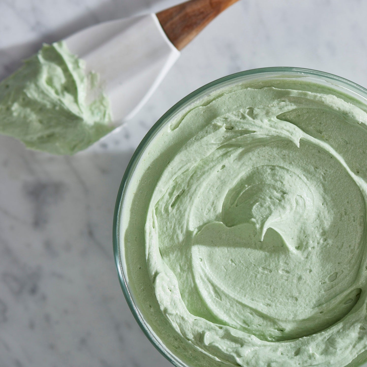 coconut matcha frosting