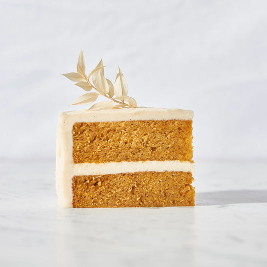 Pumpkin Olive Oil Cake with Cinnamon Cream Cheese Frosting