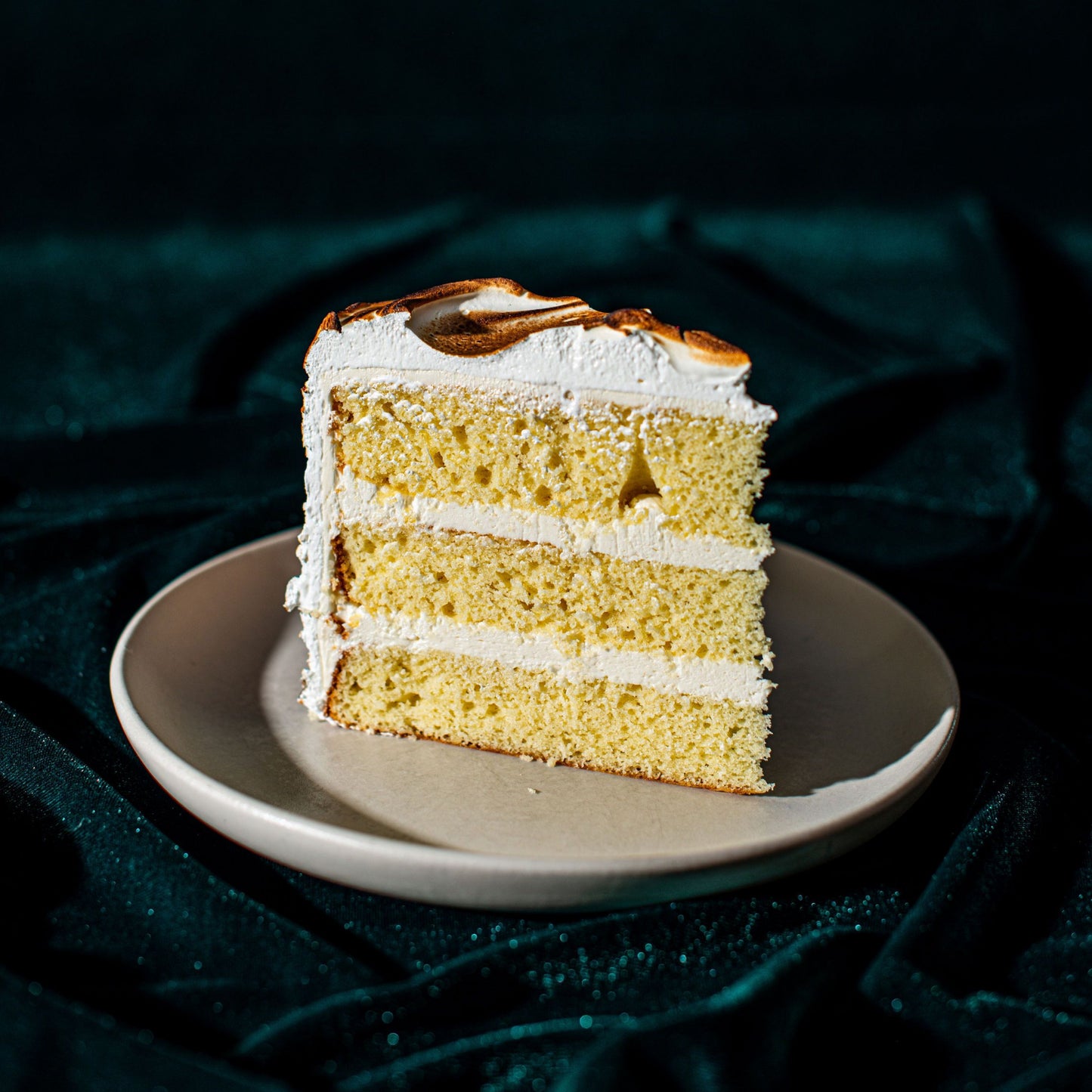 gluten free vanilla cake mix - cake slice
